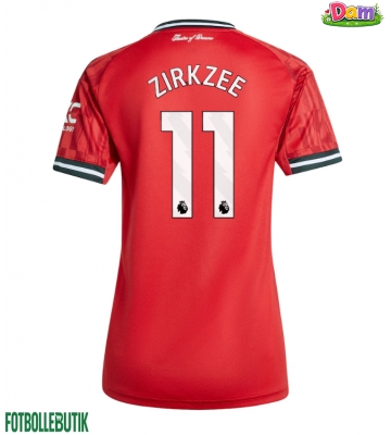 Manchester United Joshua Zirkzee #11 Hemmatröja Kvinnor 2025-26 Kortärmad